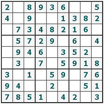 Cetak Sudoku #151