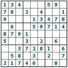 Sudoku trực tuyến #152