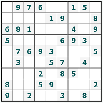 Skriv ut Sudoku #153
