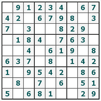 Print Sudoku #156
