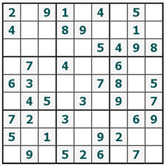 Sudoku on-line #158