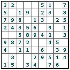 Sudoku trực tuyến #161