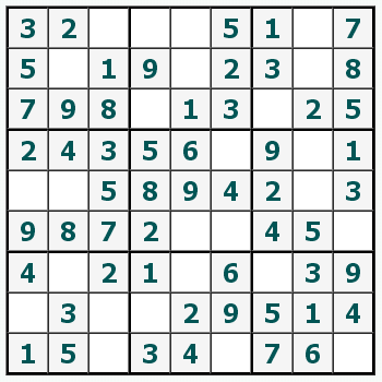 Skriv ut Sudoku #161