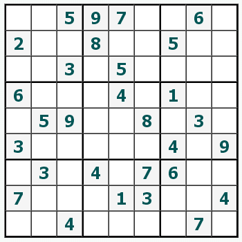 Skriv ut Sudoku #164