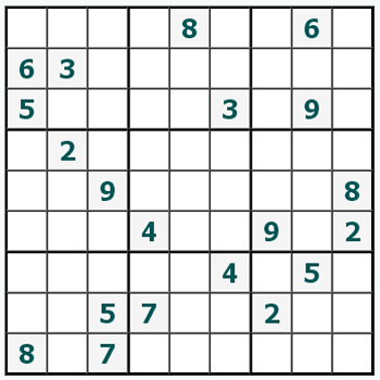 skriva ut Sudoku #165