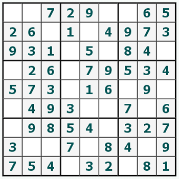 In Sudoku #166