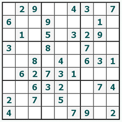 Sudoku on-line #18