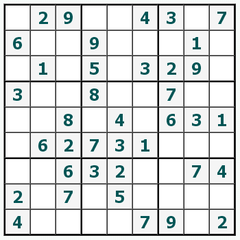 skriva ut Sudoku #18