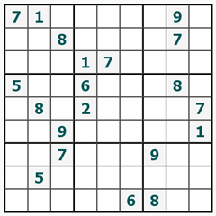 Sudoku trực tuyến #185
