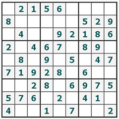Sudoku trực tuyến #187