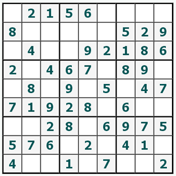 Print Sudoku #187