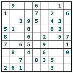 Sudoku trực tuyến #188