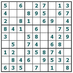 Sudoku on-line #191