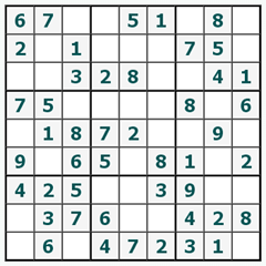 Sudoku on-line #192