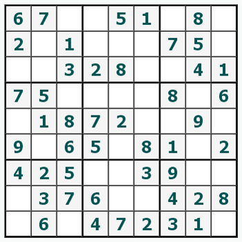 Print Sudoku #192