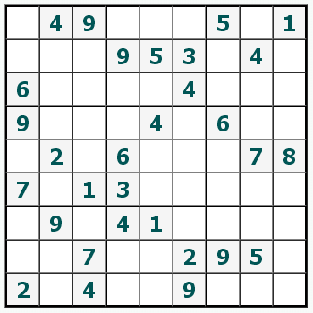 Skriv ut Sudoku #194