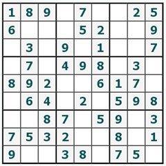 Sudoku trực tuyến #197
