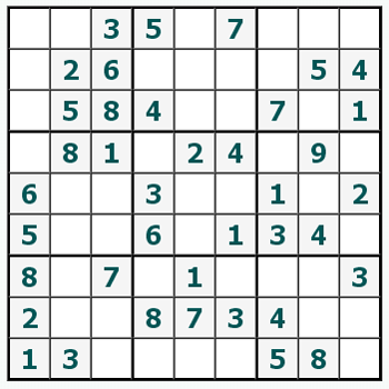 Print Sudoku #198