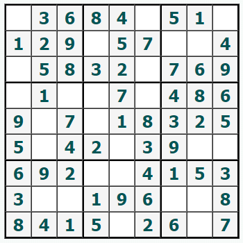 Cetak Sudoku #206
