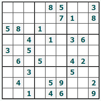 Skriv ut Sudoku #209