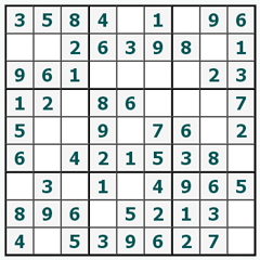 Sudoku on-line #21