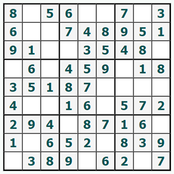 Skriv ut Sudoku #211