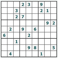 Sudoku trực tuyến #215