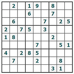 Sudoku trực tuyến #219