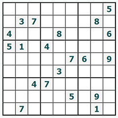 Sudoku on-line #225