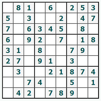 Print Sudoku #227