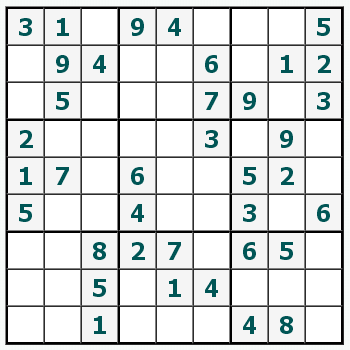 skriva ut Sudoku #23