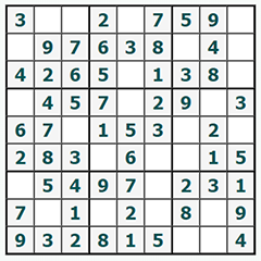 Sudoku on-line #231