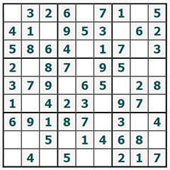 Sudoku on-line #236