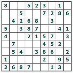 Sudoku on-line #237