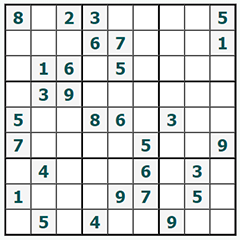 Sudoku on-line #239