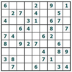 Sudoku on-line #243