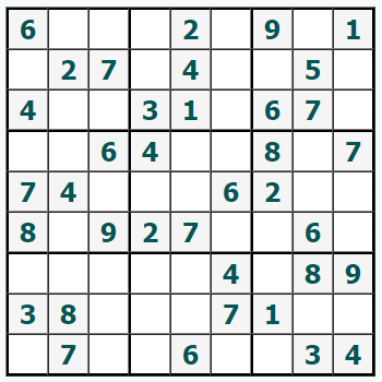 Print Sudoku #243