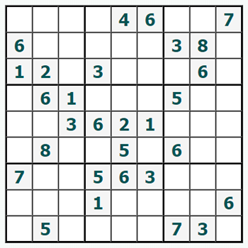 drucken Sudoku #244