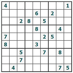Sudoku trực tuyến #245