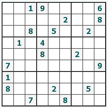 Skriv ut Sudoku #25