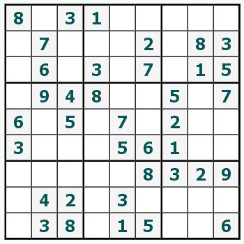 Print Sudoku #253
