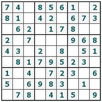 Print Sudoku #256