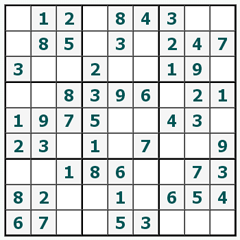 Sudoku on-line #257