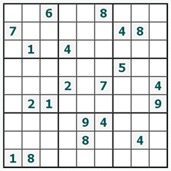 Sudoku trực tuyến #260