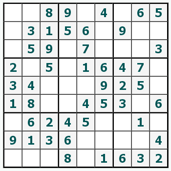 imprimir Sudoku #27