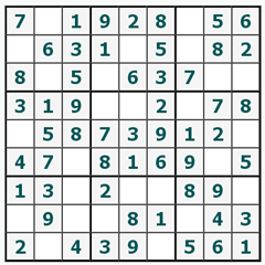 Sudoku on-line #271