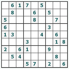 Sudoku trực tuyến #274