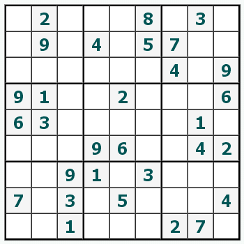 skriva ut Sudoku #284