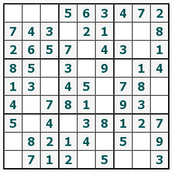 Print Sudoku #286