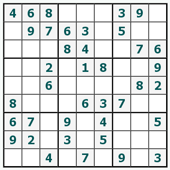Skriv ut Sudoku #288